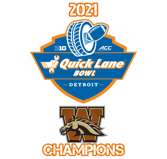 wmu 2021 quick lane bowl champions apparel, 2021 wmu quick lane bowl champions apparel