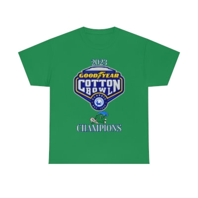 TULANE GREEN WAVE 2023 COTTON BOWL CHAMPIONS - Logo Concept by
