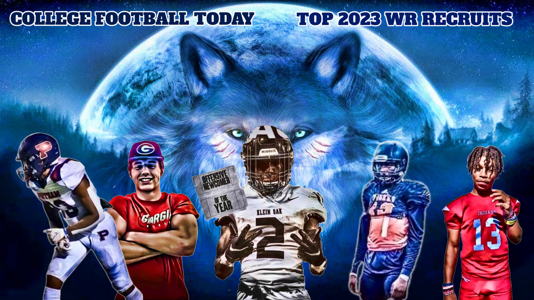 2023 top wr recruit rankings, top 2023 wr recruit rankings, 2023 top wide receivers, top wide receivers, top 2023 wr recruits, 2023 top football recruit rankings 