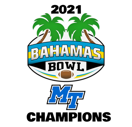 mtsu 2021 bahamas bowl champions apparel, 2021 mtsu bahamas bowl champions apparel