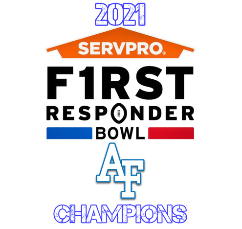 air force 2021 first responder bowl champions apparel, 2021 air force first responder bowl champions apparel