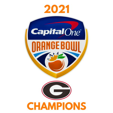 georgia 2021 orange bowl champions apparel, 2021 georgia orange bowl champions apparel