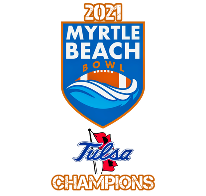 tulsa 2021 myrtle beach bowl champions apparel, 2021 tulsa myrtle beach bowl champions apparel